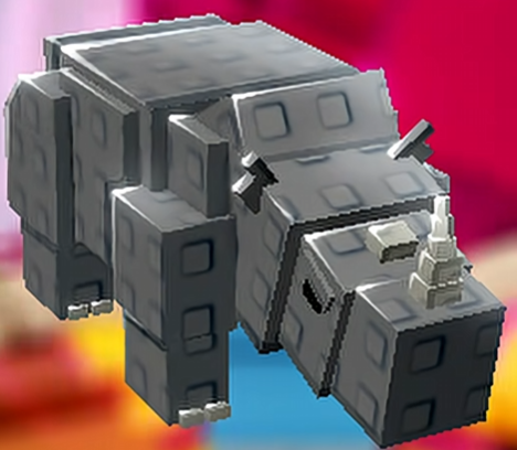 Rhino grow a garden